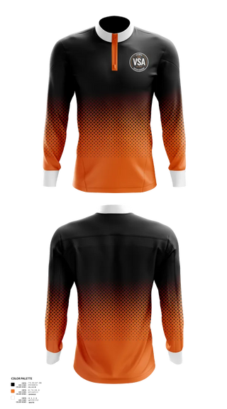 Quarter Zip Jacket, Valencia Soccer Academy, Men's Soccer, Teamtime, Team time, sublimation, custom sports apparel, team uniforms, spirit wear, spiritwear, sports uniforms, custom shirts, team store, custom team store, fundraiser sports, apparel fundraiser