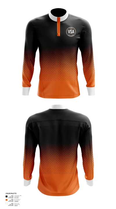 Valencia Soccer Academy 85113241 Quarter Zip Jacket - 21