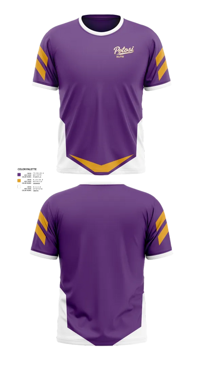 Potosi Elite 14245746 Short Sleeve Performance Shirt - 21