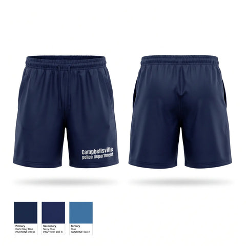 Athletic Shorts With Pockets, Campbellsville police department, Police, Teamtime, Team time, sublimation, custom sports apparel, team uniforms, spirit wear, spiritwear, sports uniforms, custom shirts, team store, custom team store, fundraiser sports, apparel fundraiser