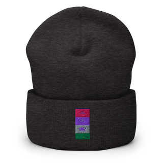 Panther Brazilian açai 8927735 Cuffed Beanie | Yupoong 1501KC
