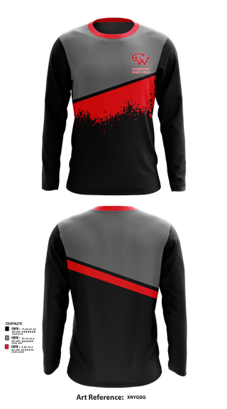 Long Sleeve Performance Shirt, Washington Track & Field, Track & Field, Teamtime, Team time, sublimation, custom sports apparel, team uniforms, spirit wear, spiritwear, sports uniforms, custom shirts, team store, custom team store, fundraiser sports, apparel fundraiser