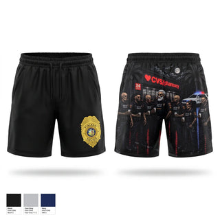 Athletic Shorts With Pockets, Hialeah police, Police, Teamtime, Team time, sublimation, custom sports apparel, team uniforms, spirit wear, spiritwear, sports uniforms, custom shirts, team store, custom team store, fundraiser sports, apparel fundraiser