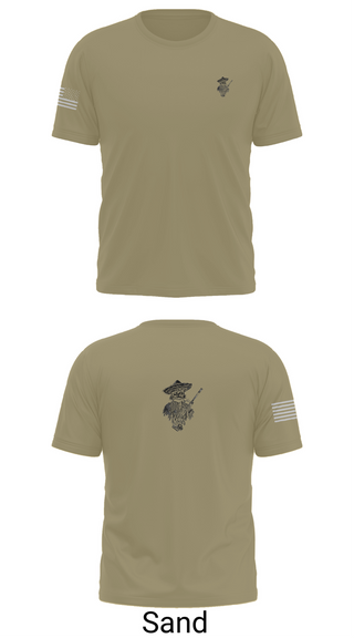 Old School Cotton Feel Shirt, 1/23 Scout Sniper Platoon, , Teamtime, Team time, sublimation, custom sports apparel, team uniforms, spirit wear, spiritwear, sports uniforms, custom shirts, team store, custom team store, fundraiser sports, apparel fundraiser
