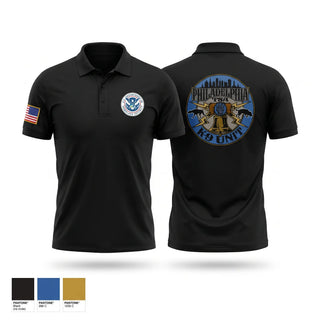Short Sleeve Performance Polo, TSA K9, Police, Teamtime, Team time, sublimation, custom sports apparel, team uniforms, spirit wear, spiritwear, sports uniforms, custom shirts, team store, custom team store, fundraiser sports, apparel fundraiser