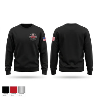 Crew Neck Sweatshirt, Indian Harbor Volunteer Fire Department, Fire Department, Teamtime, Team time, sublimation, custom sports apparel, team uniforms, spirit wear, spiritwear, sports uniforms, custom shirts, team store, custom team store, fundraiser sports, apparel fundraiser