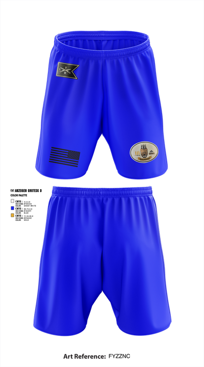 2nd Plt, Doghouse Company, 1/3 TOG 80089099 Athletic Shorts With Pockets - 2