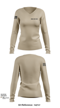 463 EN BN 36588226 Women's Long Sleeve V-neck Shirt - 103