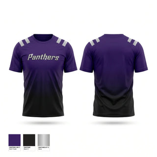 Short Sleeve Performance Shirt, Panthers, Cheer, Teamtime, Team time, sublimation, custom sports apparel, team uniforms, spirit wear, spiritwear, sports uniforms, custom shirts, team store, custom team store, fundraiser sports, apparel fundraiser