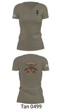 12 LCT 23495369 Women's Short Sleeve V-neck Shirt - 6