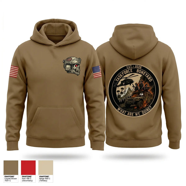 Hoodie, TF BONEYARD, Army, Teamtime, Team time, sublimation, custom sports apparel, team uniforms, spirit wear, spiritwear, sports uniforms, custom shirts, team store, custom team store, fundraiser sports, apparel fundraiser
