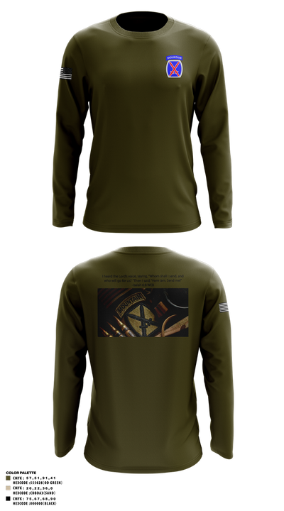 CHO 7278455 Long Sleeve Performance Shirt 1