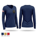 Special Operations Division Women's Long Sleeve V-neck Shirt - 1