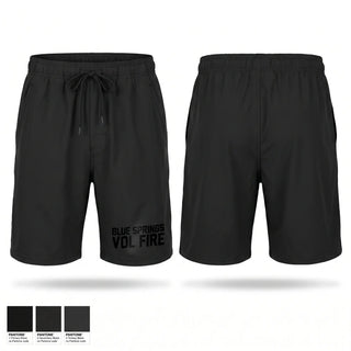 Athletic Shorts With Pockets, Blue Springs Vol. Fire, Fire Department, Teamtime, Team time, sublimation, custom sports apparel, team uniforms, spirit wear, spiritwear, sports uniforms, custom shirts, team store, custom team store, fundraiser sports, apparel fundraiser
