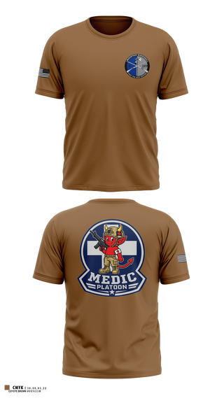 Short Sleeve Performance Shirt, Medic, National Guard, Teamtime, Team time, sublimation, custom sports apparel, team uniforms, spirit wear, spiritwear, sports uniforms, custom shirts, team store, custom team store, fundraiser sports, apparel fundraiser