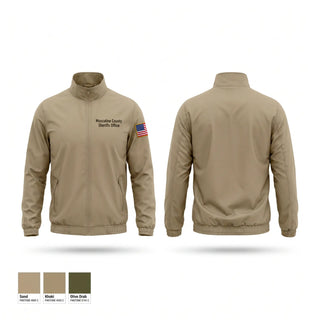 Windbreaker, Muscatine County Sheriff's Office, Police, Teamtime, Team time, sublimation, custom sports apparel, team uniforms, spirit wear, spiritwear, sports uniforms, custom shirts, team store, custom team store, fundraiser sports, apparel fundraiser