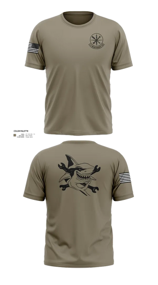 Old School Cotton Feel Shirt, 15 Maintenance Squadron, Air Force, Teamtime, Team time, sublimation, custom sports apparel, team uniforms, spirit wear, spiritwear, sports uniforms, custom shirts, team store, custom team store, fundraiser sports, apparel fundraiser