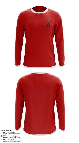 Long Sleeve Performance Shirt, Freeport FC, Men's Soccer, Teamtime, Team time, sublimation, custom sports apparel, team uniforms, spirit wear, spiritwear, sports uniforms, custom shirts, team store, custom team store, fundraiser sports, apparel fundraiser