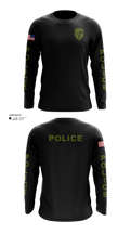 Peebles Police Department Long Sleeve Performance Shirt - 33