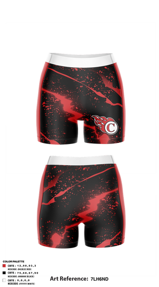 Track Shorts, Cardinal Comets Volleyball, Women's Volleyball, Teamtime, Team time, sublimation, custom sports apparel, team uniforms, spirit wear, spiritwear, sports uniforms, custom shirts, team store, custom team store, fundraiser sports, apparel fundraiser