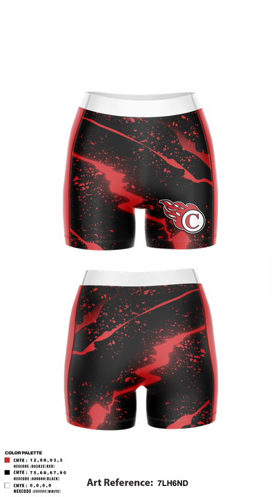 Cardinal Comets Volleyball 76762578 Track Shorts - 2