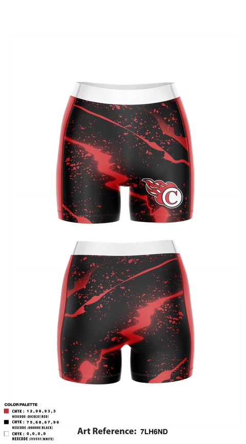 Track Shorts, Cardinal Comets Volleyball, Women's Volleyball, Teamtime, Team time, sublimation, custom sports apparel, team uniforms, spirit wear, spiritwear, sports uniforms, custom shirts, team store, custom team store, fundraiser sports, apparel fundraiser
