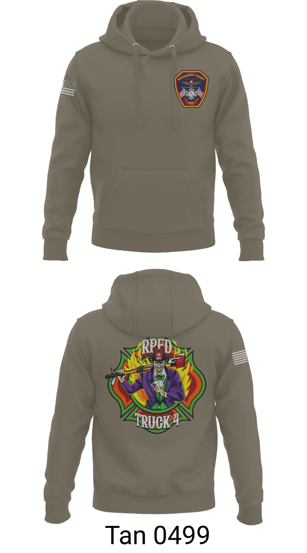 Hoodie, Rockaway Point FD, Fire Department, Teamtime, Team time, sublimation, custom sports apparel, team uniforms, spirit wear, spiritwear, sports uniforms, custom shirts, team store, custom team store, fundraiser sports, apparel fundraiser
