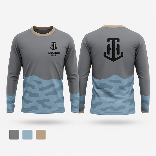 Long Sleeve Performance Shirt, anchor hill, Baseball, Teamtime, Team time, sublimation, custom sports apparel, team uniforms, spirit wear, spiritwear, sports uniforms, custom shirts, team store, custom team store, fundraiser sports, apparel fundraiser