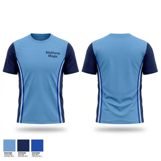 Short Sleeve Performance Shirt, Michiana Magic, Baseball, Teamtime, Team time, sublimation, custom sports apparel, team uniforms, spirit wear, spiritwear, sports uniforms, custom shirts, team store, custom team store, fundraiser sports, apparel fundraiser