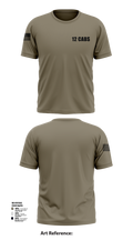12 CABS 85132731 Short Sleeve Performance Shirt - 102