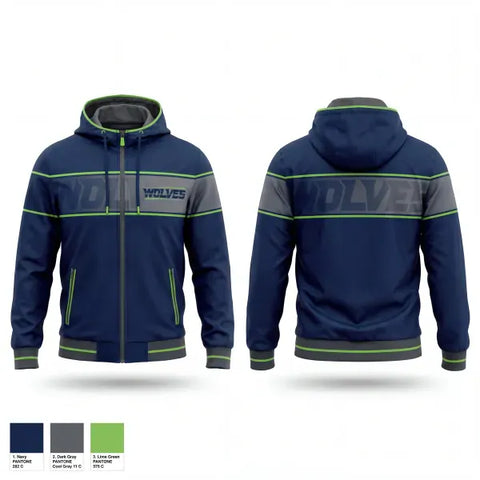Windbreaker, Wolves, Baseball, Teamtime, Team time, sublimation, custom sports apparel, team uniforms, spirit wear, spiritwear, sports uniforms, custom shirts, team store, custom team store, fundraiser sports, apparel fundraiser