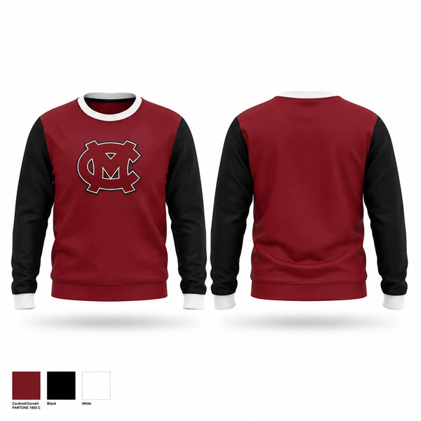 Crew Neck Sweatshirt, Mid-Carolina High School, Women's Basketball, Teamtime, Team time, sublimation, custom sports apparel, team uniforms, spirit wear, spiritwear, sports uniforms, custom shirts, team store, custom team store, fundraiser sports, apparel fundraiser