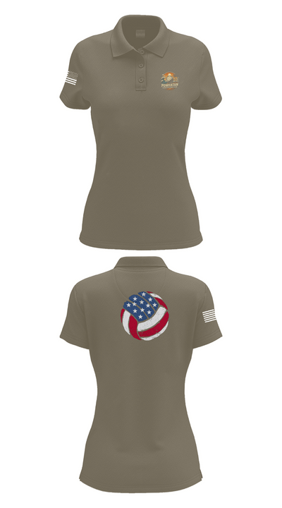 VB 20195801 Women's Short Sleeve Performance Polo  - 75