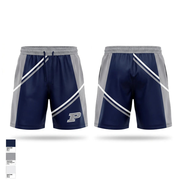 Athletic Shorts With Pockets, Plummer Middle School Basketball, Men's Basketball, Teamtime, Team time, sublimation, custom sports apparel, team uniforms, spirit wear, spiritwear, sports uniforms, custom shirts, team store, custom team store, fundraiser sports, apparel fundraiser