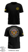 Sarasota County Fire Department 14494390 Old School Cotton Feel Shirt - 6
