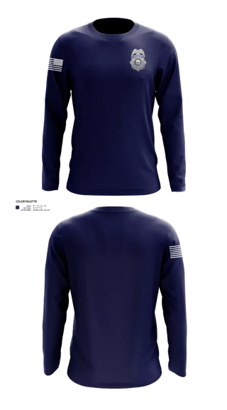 Long Sleeve Performance Shirt, Des Arc Police Department, Police, Teamtime, Team time, sublimation, custom sports apparel, team uniforms, spirit wear, spiritwear, sports uniforms, custom shirts, team store, custom team store, fundraiser sports, apparel fundraiser