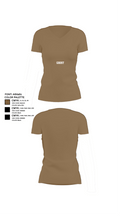 GHOST Women's Short Sleeve V-neck Shirt - 4