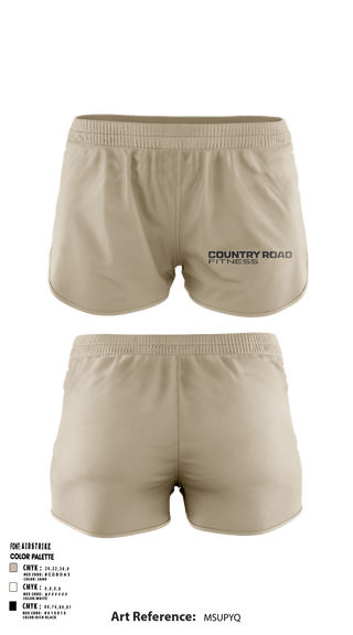 Ranger Panties, Country Road Fitness, , Teamtime, Team time, sublimation, custom sports apparel, team uniforms, spirit wear, spiritwear, sports uniforms, custom shirts, team store, custom team store, fundraiser sports, apparel fundraiser