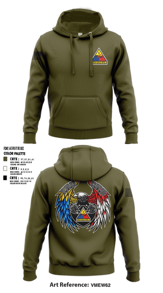 Hoodie, 1 AD CAB, Army, Teamtime, Team time, sublimation, custom sports apparel, team uniforms, spirit wear, spiritwear, sports uniforms, custom shirts, team store, custom team store, fundraiser sports, apparel fundraiser