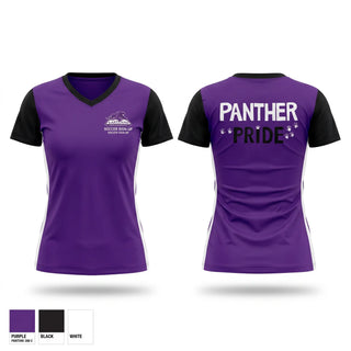 Womens Short Sleeve Vneck Shirt, Eastland Prep Panthers, Men's Soccer, Teamtime, Team time, sublimation, custom sports apparel, team uniforms, spirit wear, spiritwear, sports uniforms, custom shirts, team store, custom team store, fundraiser sports, apparel fundraiser
