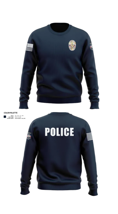 Miami Police Department 44557573 Crew Neck Sweatshirt - 10