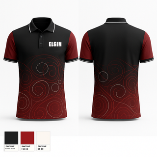 Short Sleeve Performance Polo, ELGIN, Track & Field, Teamtime, Team time, sublimation, custom sports apparel, team uniforms, spirit wear, spiritwear, sports uniforms, custom shirts, team store, custom team store, fundraiser sports, apparel fundraiser