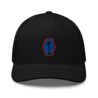 100th BN 442nd IN 13919560 Retro Trucker Hat | Yupoong 6606