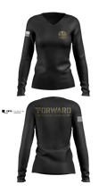 E-Co 250 BSB Women's Long Sleeve V-neck Shirt - 3