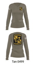 ROTC 2nd platoon 84761146 Women's Long Sleeve V-neck Shirt - 11