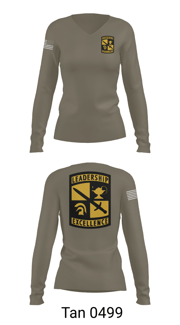 Womens Long Sleeve Vneck Shirt, ROTC 2nd platoon, Army, Teamtime, Team time, sublimation, custom sports apparel, team uniforms, spirit wear, spiritwear, sports uniforms, custom shirts, team store, custom team store, fundraiser sports, apparel fundraiser
