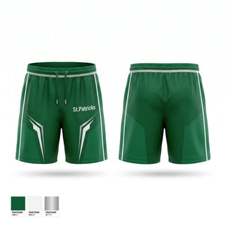 Athletic Shorts With Pockets, St.Patrick’s, Men's Basketball, Teamtime, Team time, sublimation, custom sports apparel, team uniforms, spirit wear, spiritwear, sports uniforms, custom shirts, team store, custom team store, fundraiser sports, apparel fundraiser