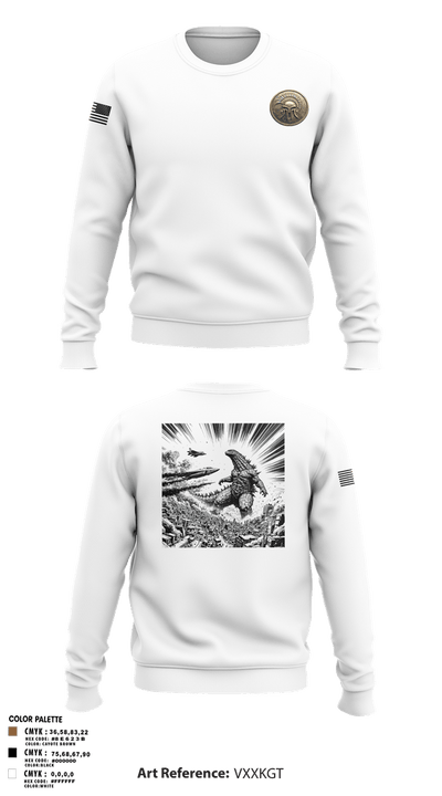 Vfa-147 11634489 Crew Neck Sweatshirt - 2