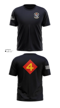14th Marine regiment 4th Marine corps division 57481844 Short Sleeve Performance Shirt - 100