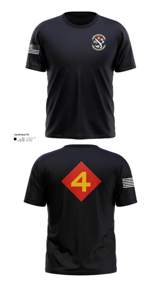 Short Sleeve Performance Shirt, 14th Marine regiment 4th Marine corps division, , Teamtime, Team time, sublimation, custom sports apparel, team uniforms, spirit wear, spiritwear, sports uniforms, custom shirts, team store, custom team store, fundraiser sports, apparel fundraiser